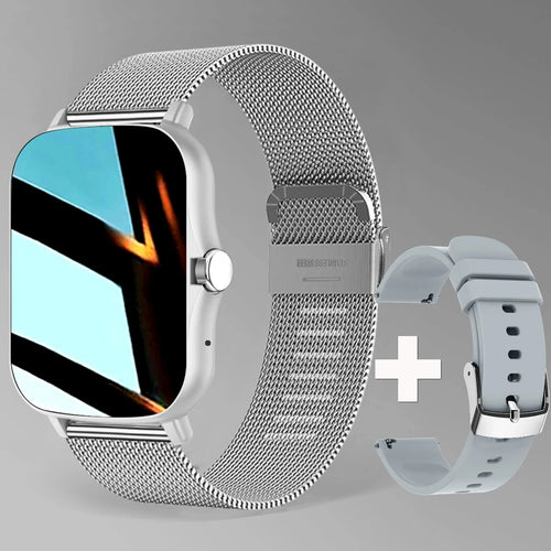 Fashion Smart Watch Plus 1.55 HD For Men And Women App Control BT Call Health Tracker Custom Photo Surprise Gift Business Watchs